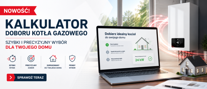 Kalkulator doboru kotła gazowego Kalkulator doboru kotła gazowego